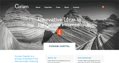 Desktop Screenshot of curiam.com